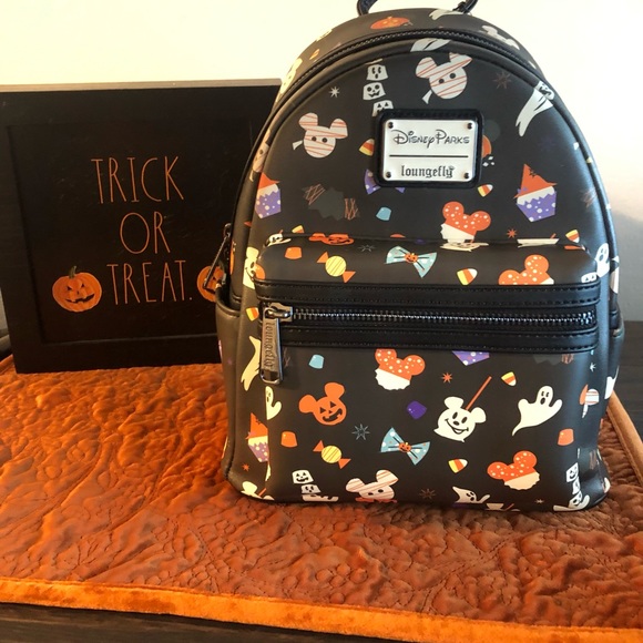 Loungefly Bags Loungefly Disney Parks Halloween 220 Snacks Backpack Poshmark